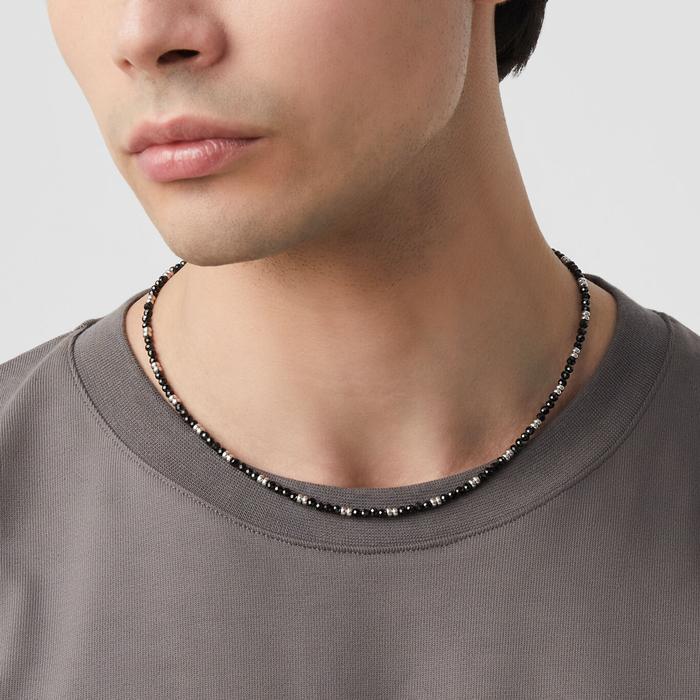 Beat Black Spinel Necklace