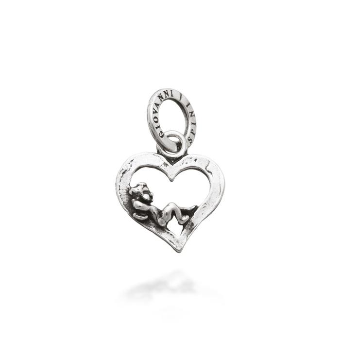 Charm Cupid On Heart
