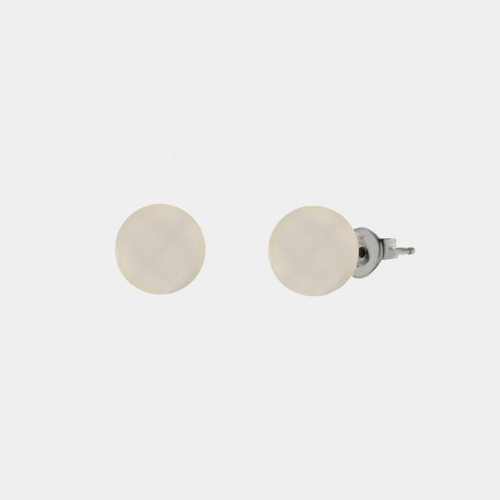 Orecchini in Argento 925 con perla a lobo