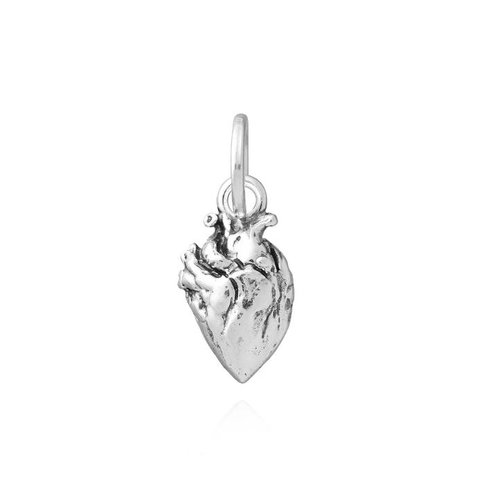 Anatomical Heart Charm