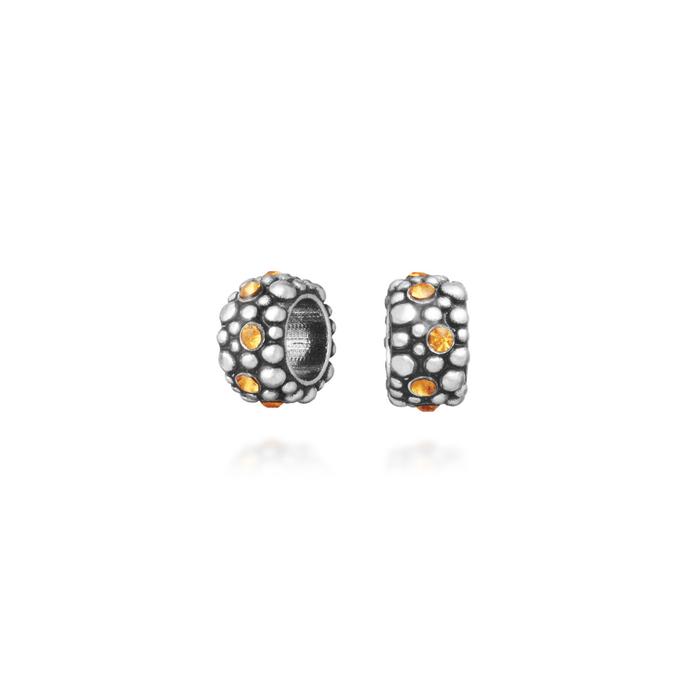 Yellow Crystal Bead