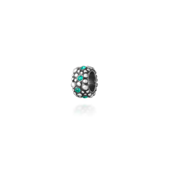 Green Crystal Bead