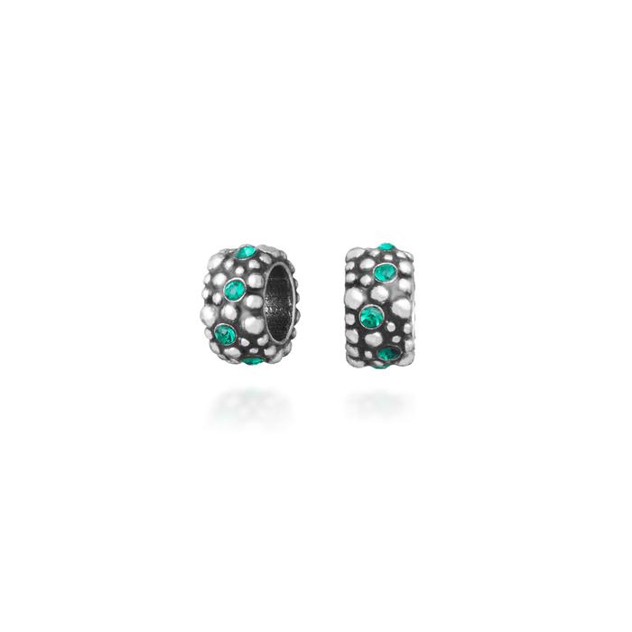 Green Crystal Bead
