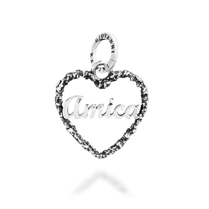 Charm Cuore "Amica"