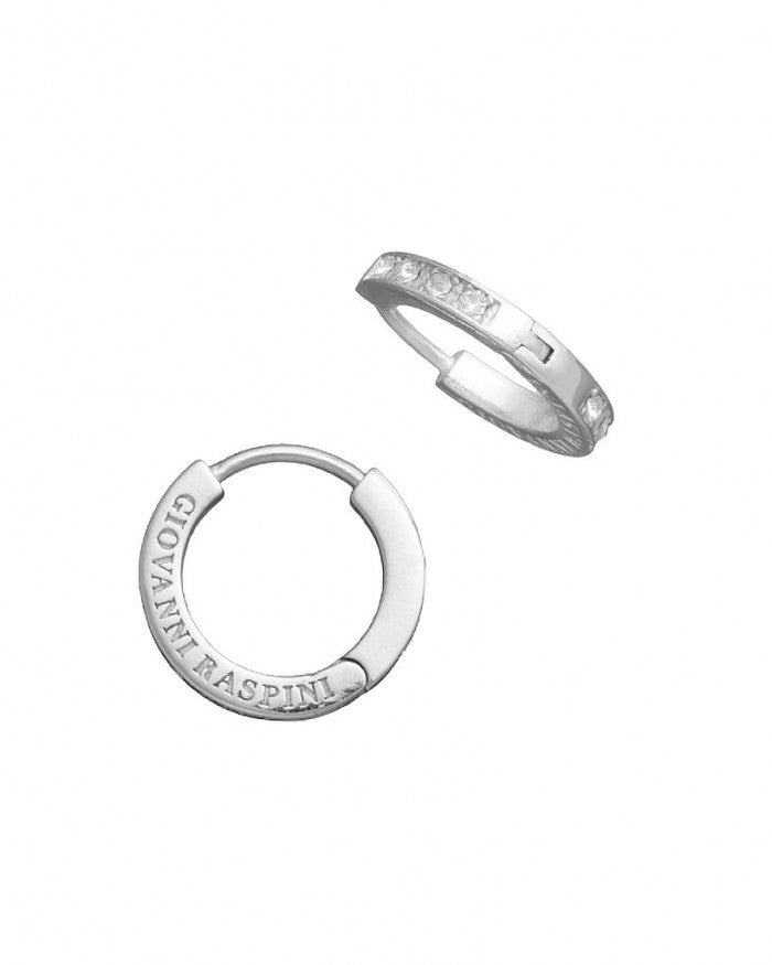 Crystal Huggie Earrings