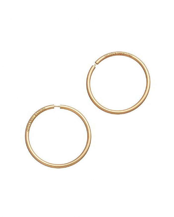 Invisible Golden Earrings