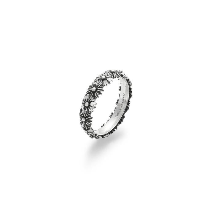 Shine Daisy Band Ring
