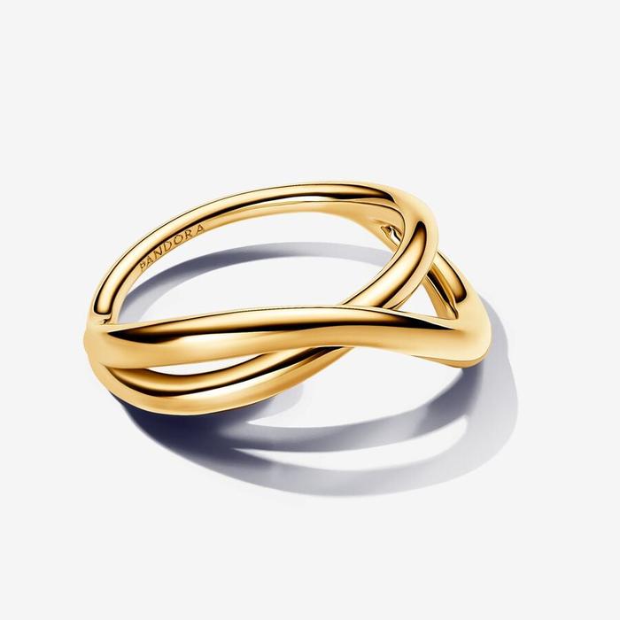 Anello Infinito Linea Sinuosa