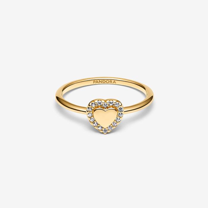 Anello Cuore e Pavè da incidere