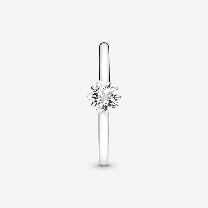 Anello Solitario Stella Celeste