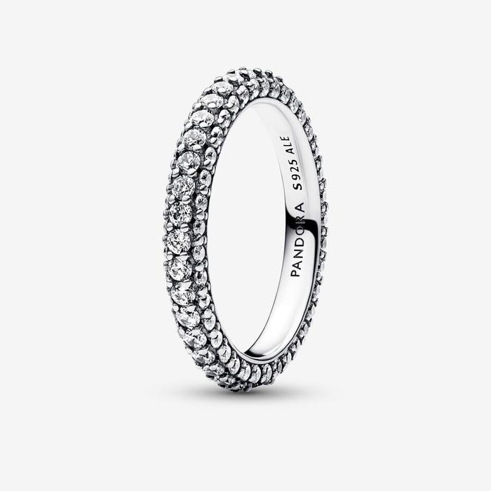 Single Band Pavè Ring