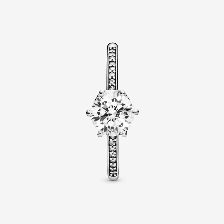 Anello Corona Scintillante