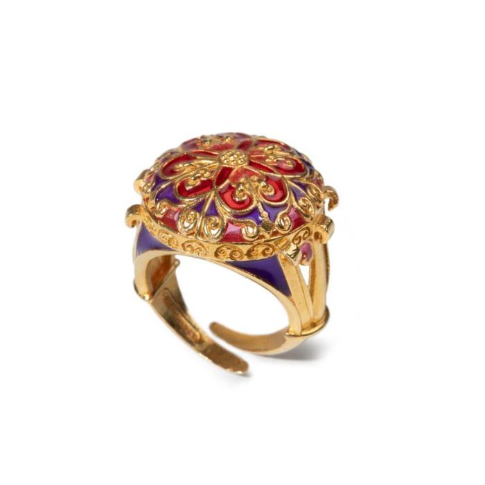 Ring Bbalconi of Sicily Purple