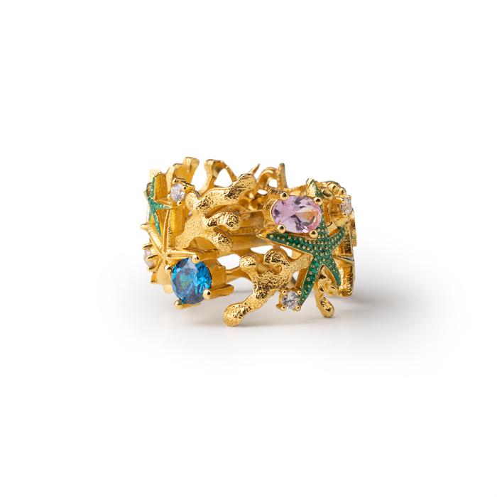 Anello Stelle di Mare