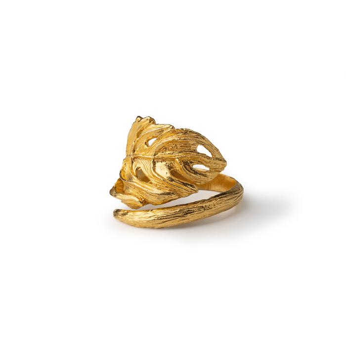 Anello Gold Monstera