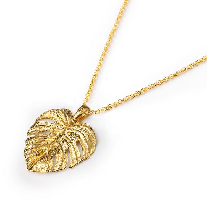 Collana Gold Monstera