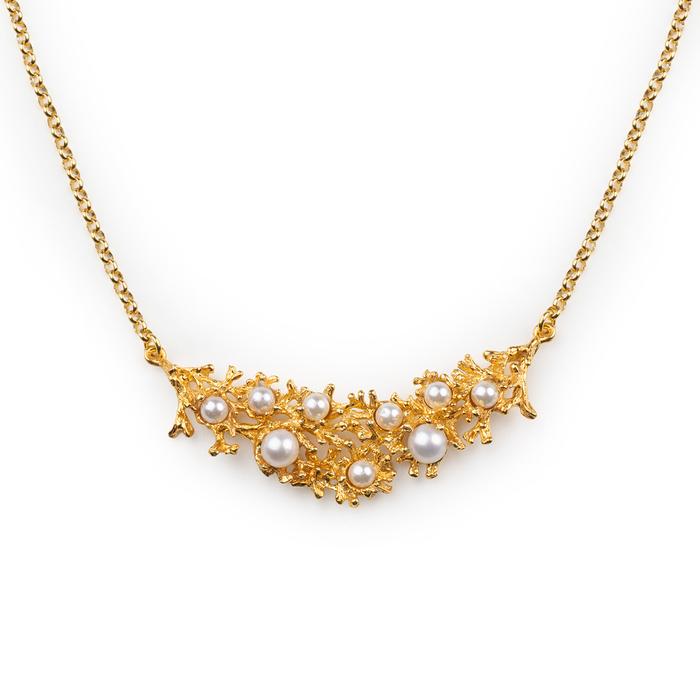 Mini Collier Gold Rami di Perle