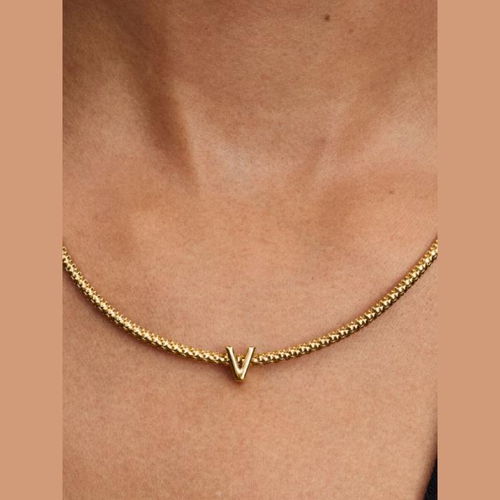 Charm Lettera V piccola