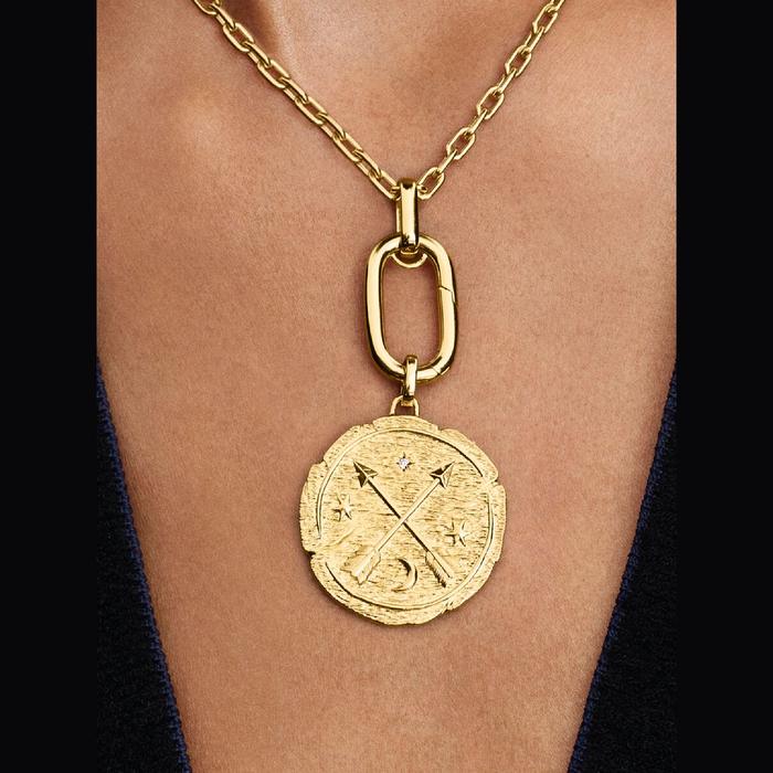 Medallion Grande Frecce "Ad Meliora"