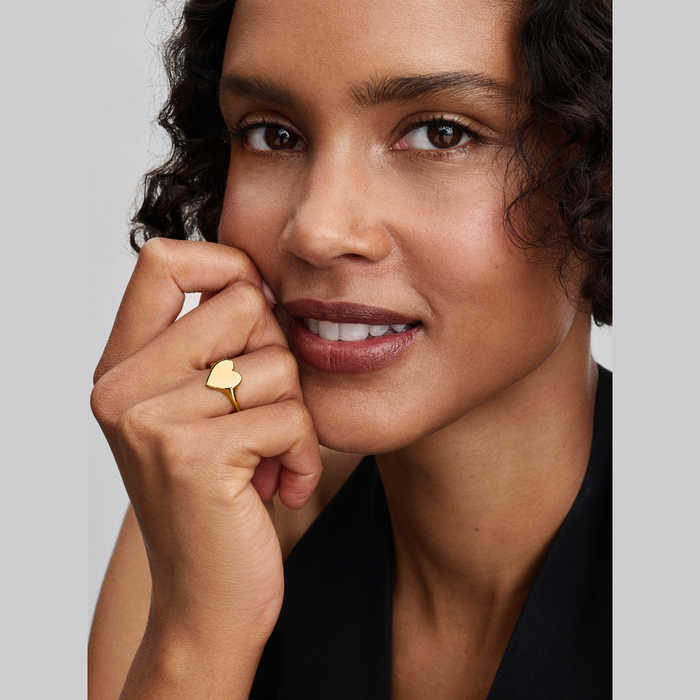 Anello Cuore da incidere