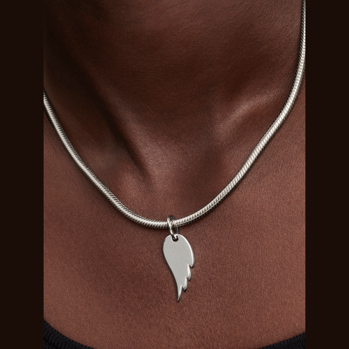 Collane e Pendenti Charm Pendente Ali d'Angelo da incidere