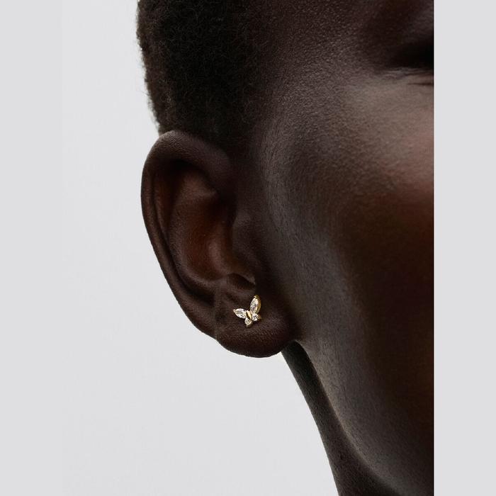 Orecchini a lobo Farfalla