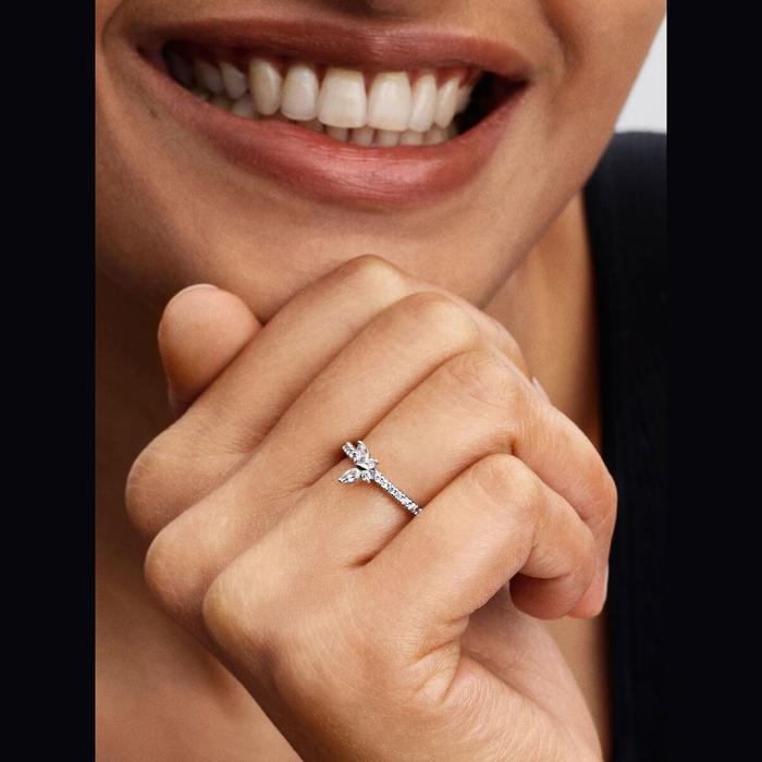 Anello Farfalla Luminosa