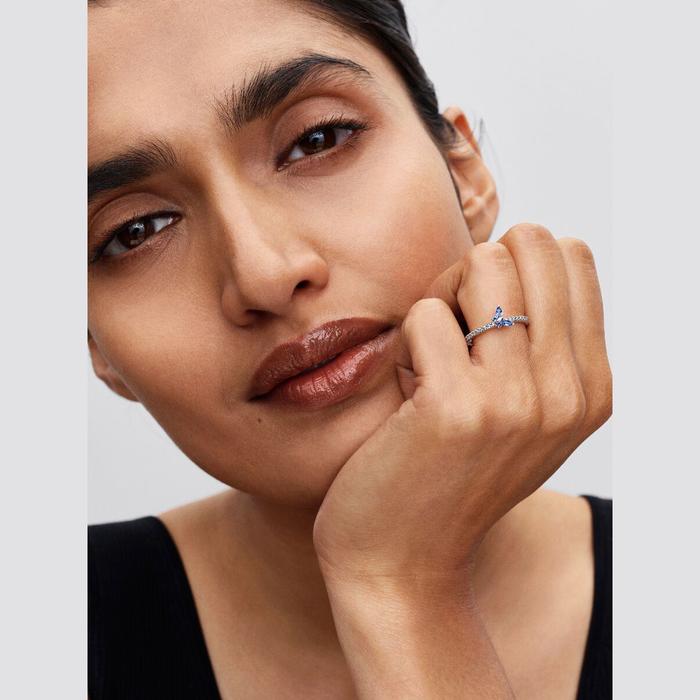 Anello Farfalla scintillante