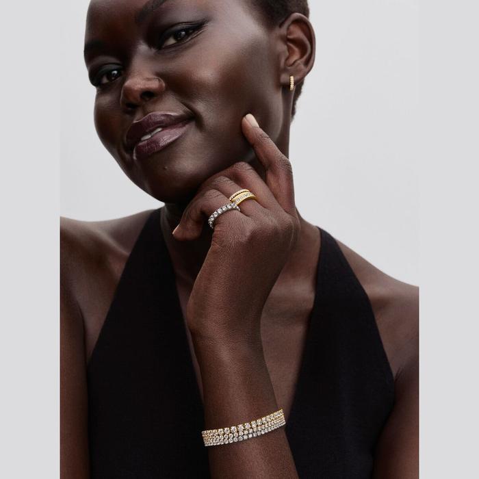 Bracciale Tennis con Pietre grandi