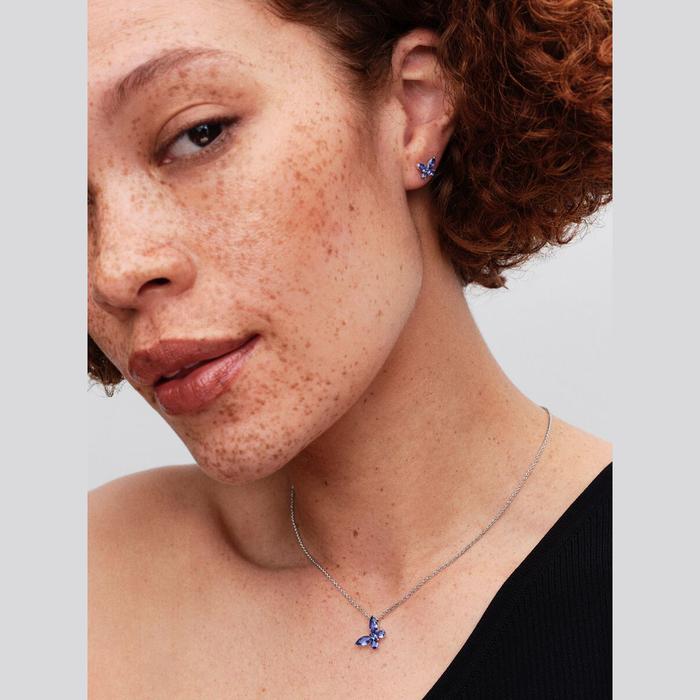 Orecchini a lobo Farfalla