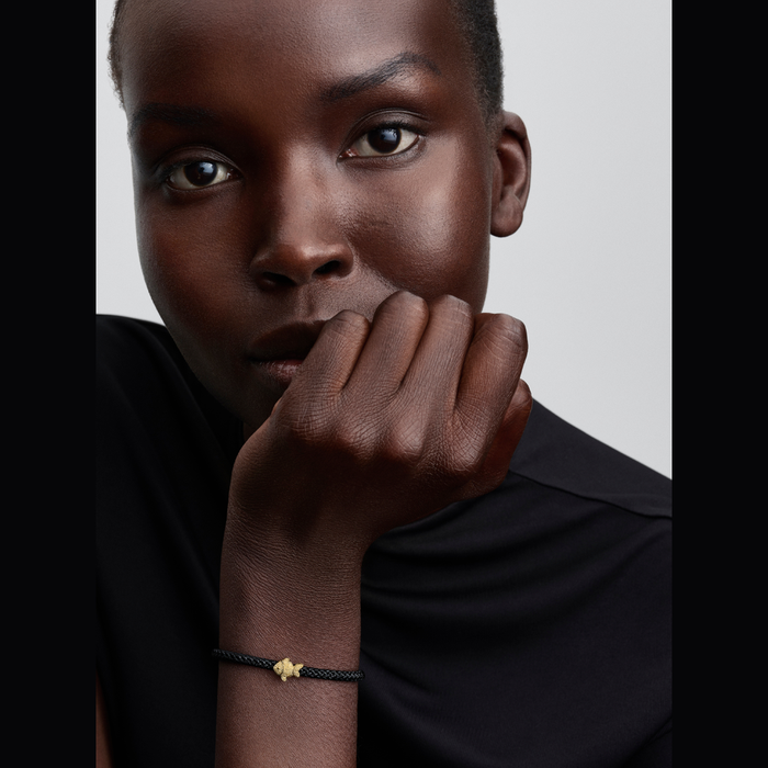 Mini Charm Pesce effetto diamantato