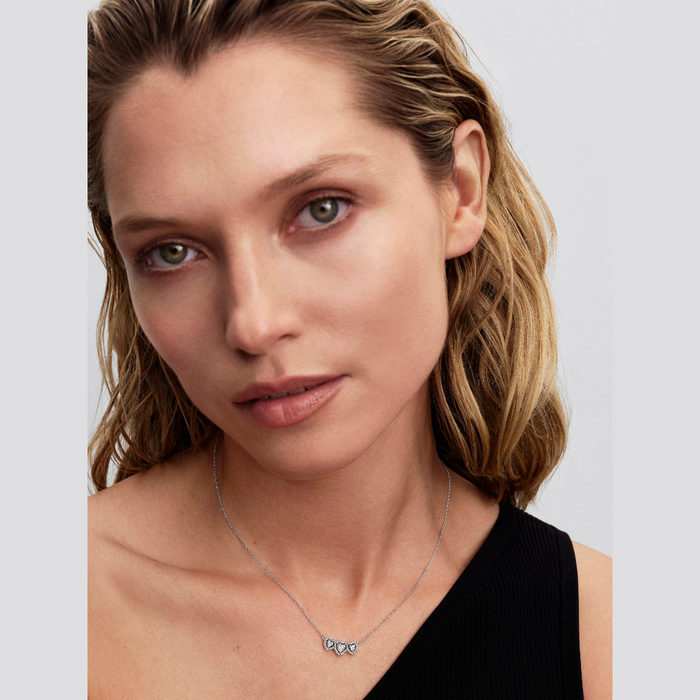 Collane e Pendenti Collana Tre Cuori