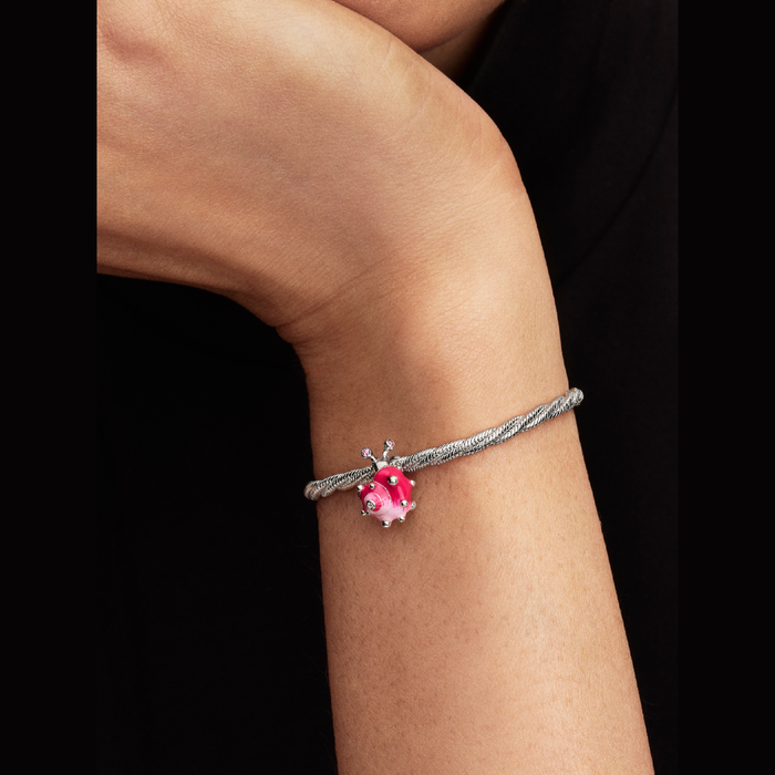 Charm Lumaca Rosa