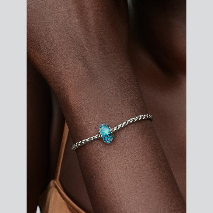 Charm Vetro di Murano Acqua Cristallina