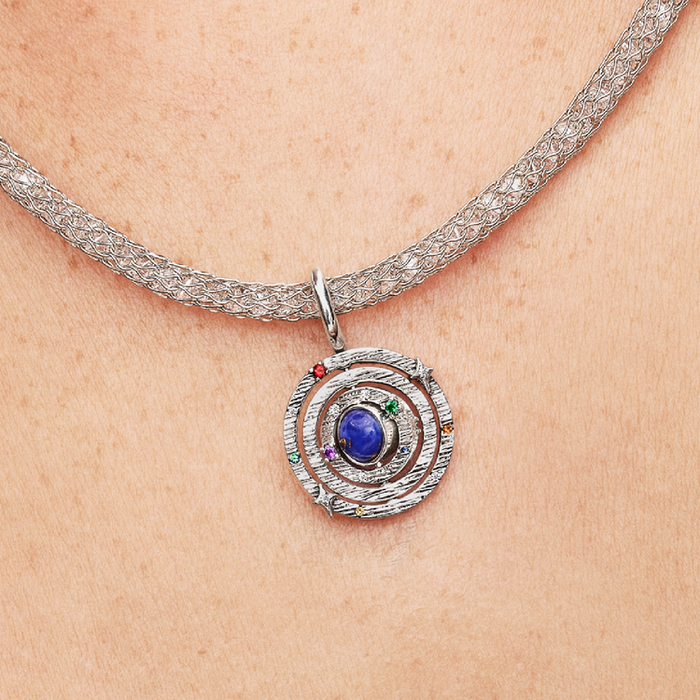 Charm Pendente Sfera Armillare Girevole