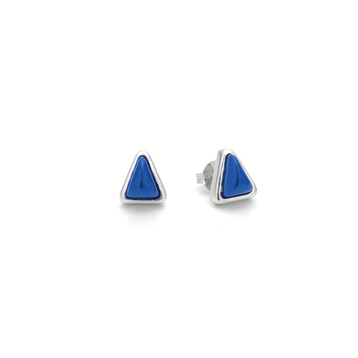 Blue Blade Earrings