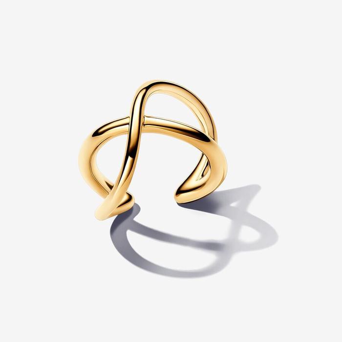 Orecchini Ear Cuff Infinito Linea Sinuosa