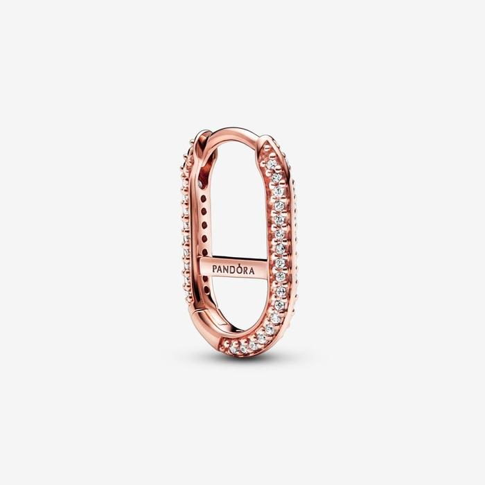 Orecchino Link Pietre Luminose Pandora ME