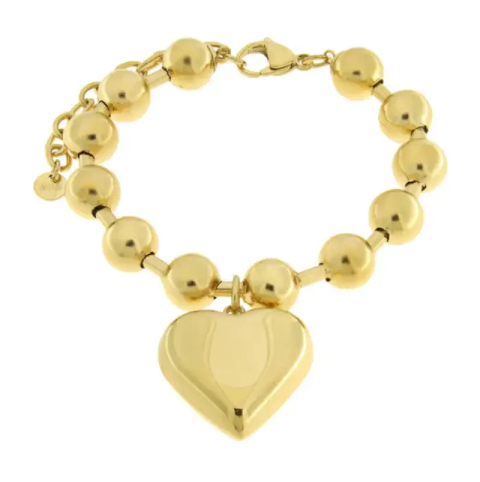 Bracciale in Acciaio con cuore