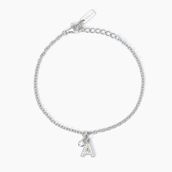 Bracciale lettera "A" A, B, COOL