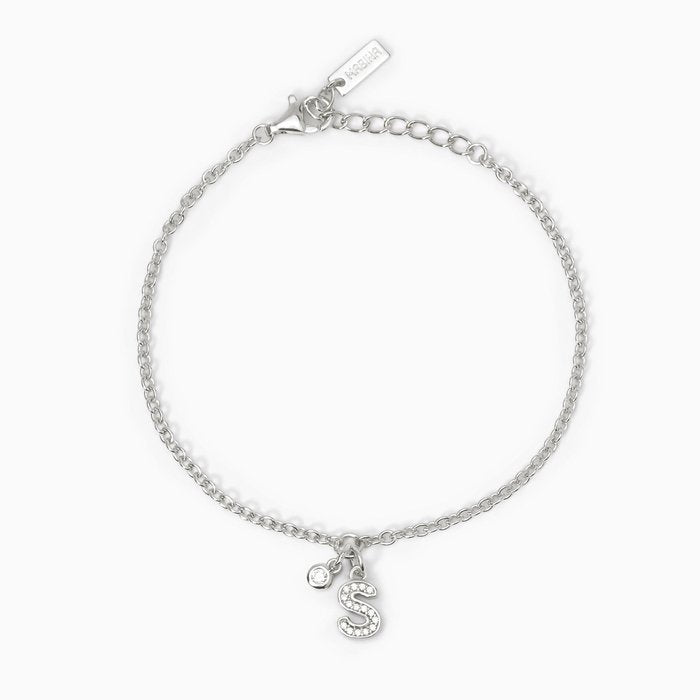 Bracelet lettre "S" A, B, COOL