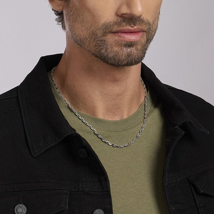 EVERY DAY Crossover Mesh Necklace