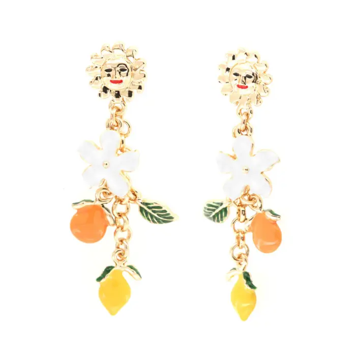 Boucles d'oreilles en métal