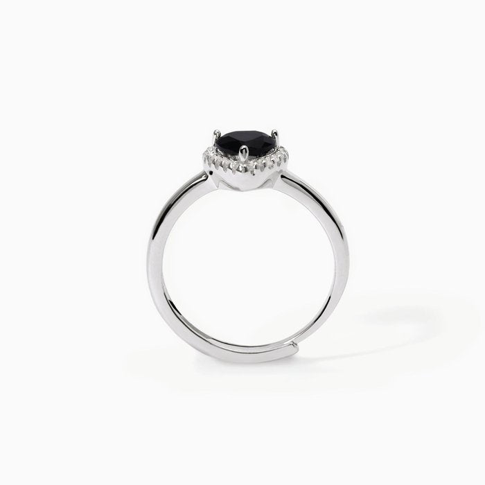 LOVE AFFAIR Black Heart Ring