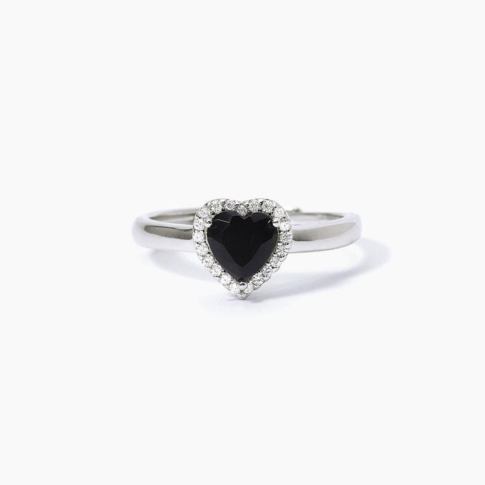LOVE AFFAIR Black Heart Ring