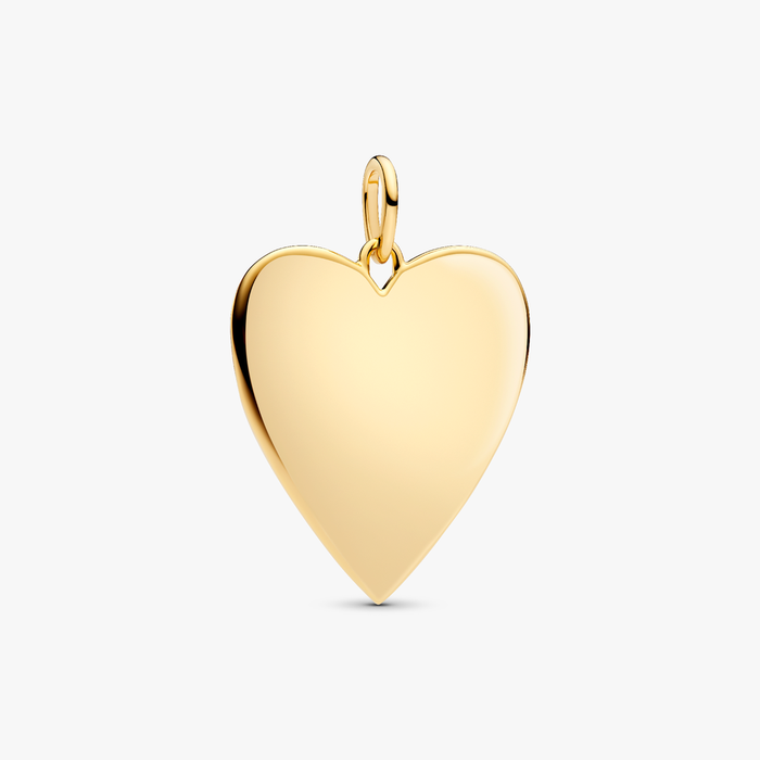 Collane e Pendenti Charm Pendente Cuore Grande da incidere