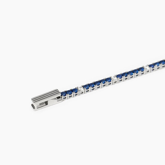 Bracelet de tennis bleu TENNIS CLUB