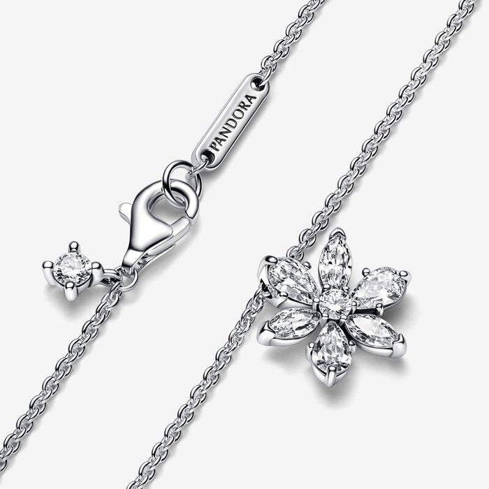 Herbarium Pendant Necklace Bright Flower