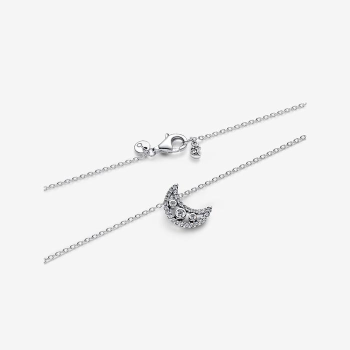 Collana con pendente Falce di luna