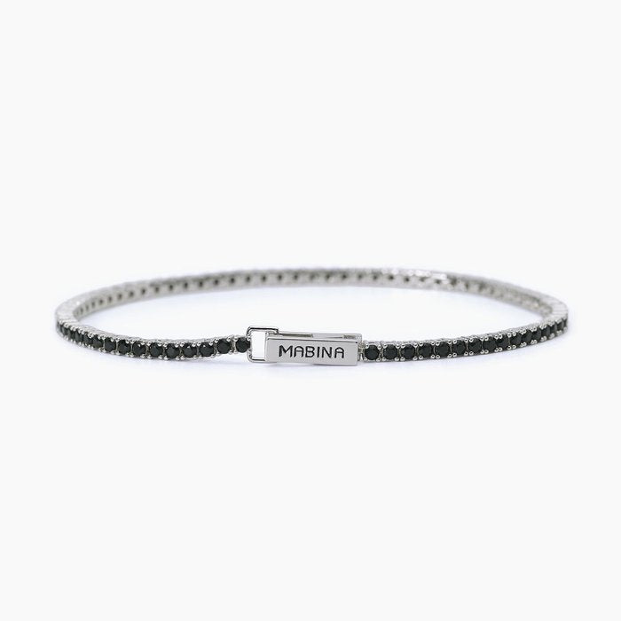 Black tennis bracelet TENNIS CLUB